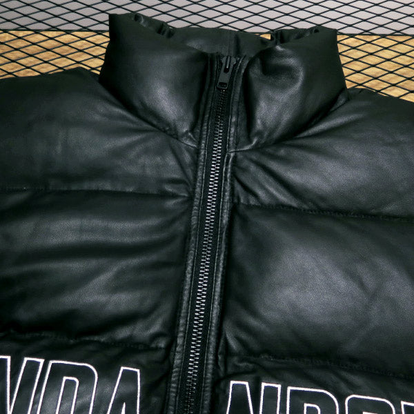 WIND AND SEA ウィンダンシー 22AW RAM LEATHER DOWN JACKET WDS-13TH ...