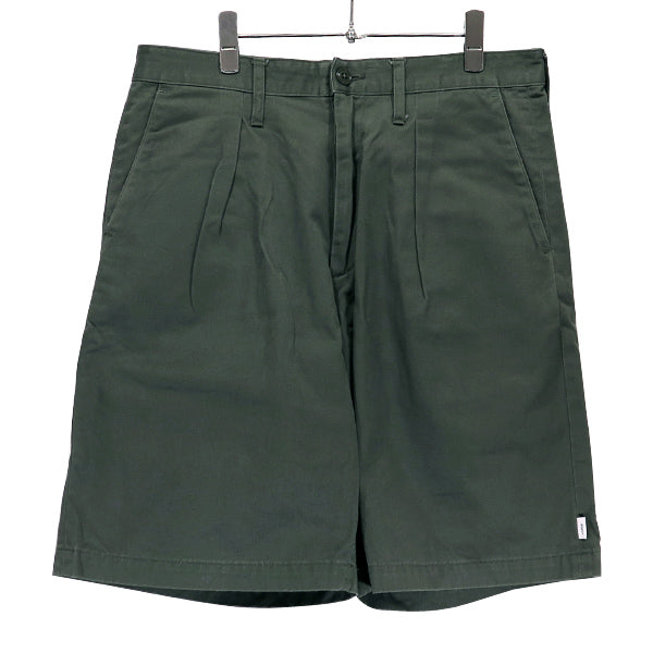 WTAPS ダブルタップス 21SS TUCK 02/SHORTS/COTTON.TWILL 211WVDT