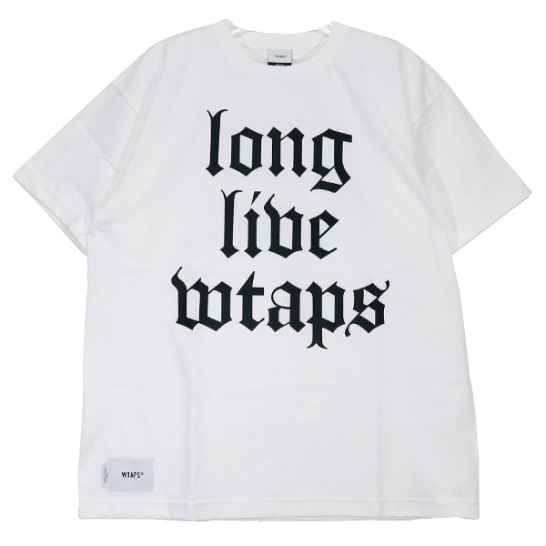 WTAPS ダブルタップス 22SS LLW/SS/COTTON 221ATDT-STM08S LONG LIVE 