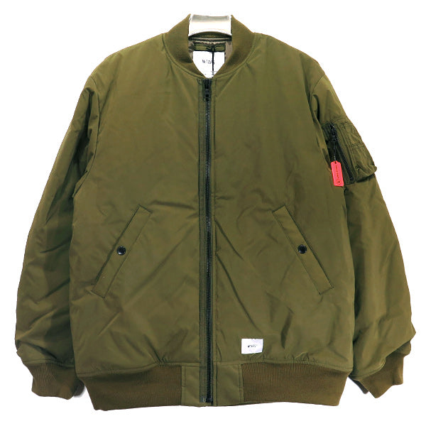 WTAPS ダブルタップス 19AW W1/JACKET.NYPO.TWILL 192WVDT-JKM06 MA-1