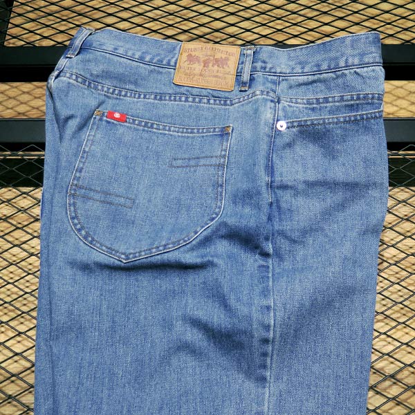 STUSSY ステューシー DENIM SHORT デニム ショーツ フェード インディゴ ハーフ ショート パンツ ボトムス