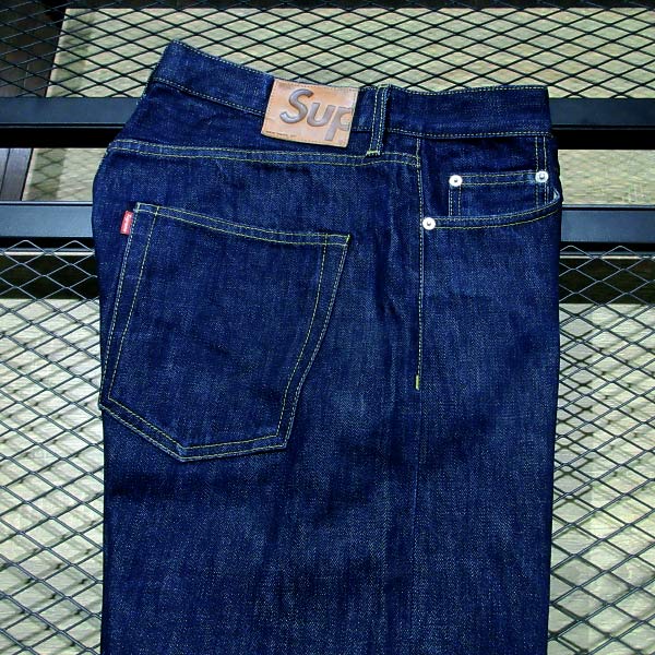 SUPREME シュプリーム SLIM JEAN スリム ジーンズ インディゴ デニム パンツ ボトムス