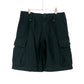 WTAPS ダブルタップス 19SS JUNGLE ENGLAND SHORTS 01/SHORTS.COTTON.SATIN 191WVDT-PTM03 ジャングル イングランド ショーツ ブラック ハーフパンツ