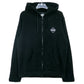 F.C.Real Bristol エフシーレアルブリストル 20SS PILE ZIP UP HOODIE FCRB-200070 パイル ジップ アップ フーディー ブラック F.C.R.B. パーカー