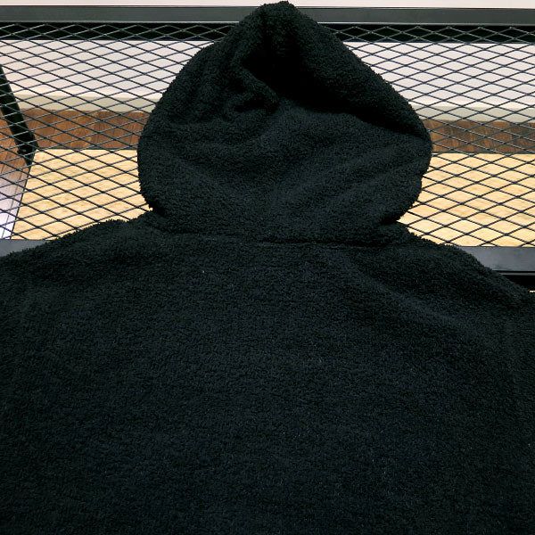 F.C.Real Bristol エフシーレアルブリストル 20SS PILE ZIP UP HOODIE FCRB-200070 パイル ジップ アップ フーディー ブラック F.C.R.B. パーカー