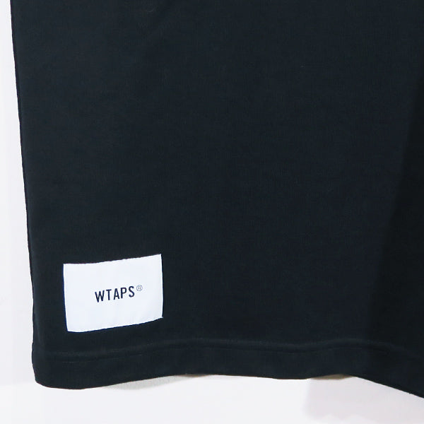 WTAPS ダブルタップス 23SS QB/SS/CTPL.WUT 231ATDT-CSM31 ショートスリーブ フットボール Tシャツ WTAPS URBAN TERRITORY ブラック 半袖