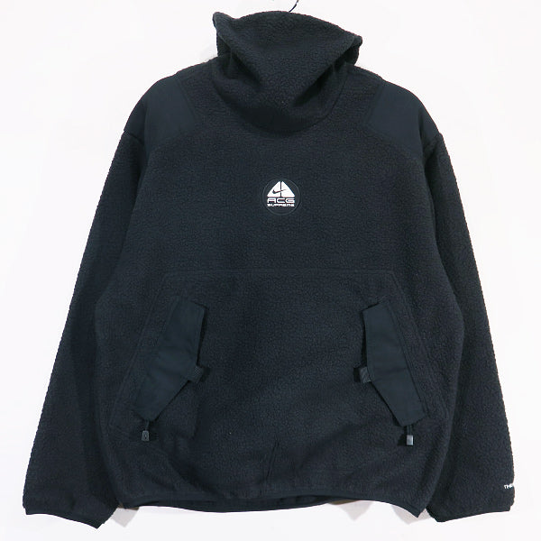 SUPREME シュプリーム x NIKE ACG ナイキ エーシージー 22AW FLEECE PULLOVER DN3254 010 フリース プルオーバー ブラック パーカー フーディー