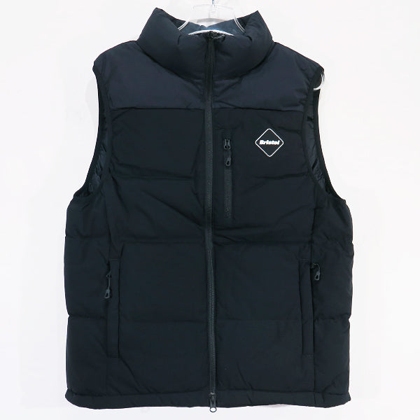 F.C.Real Bristol エフシーレアルブリストル 22AW DOWN VEST FCRB-222043 ダウン ベスト ブラック トップス F.C.R.B.