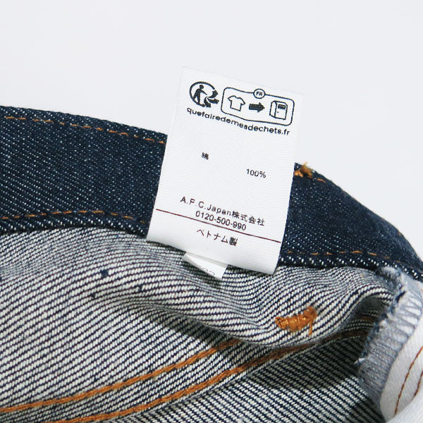 A.P.C. アーペーセー JEAN NEW STANDARD ジーンズ ニュースタンダード リジッド デニム パンツ インディゴ ボトムス