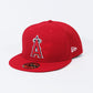 WIND AND SEA ウィンダンシー x NEW ERA ニューエラ x MLB メジャーリーグベースボール WDS LOS ANGELES ANGELS (S_E_A) 59FIFTY CAP キャップ 帽子 レッド