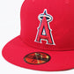 WIND AND SEA ウィンダンシー x NEW ERA ニューエラ x MLB メジャーリーグベースボール WDS LOS ANGELES ANGELS (S_E_A) 59FIFTY CAP キャップ 帽子 レッド