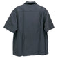 ザ ノース フェイス THE NORTH FACE S/S BLACKROCK SHIRT NR22062 ショートスリーブ ブラックロック シャツ チャコール 半袖 開襟 オープンカラー