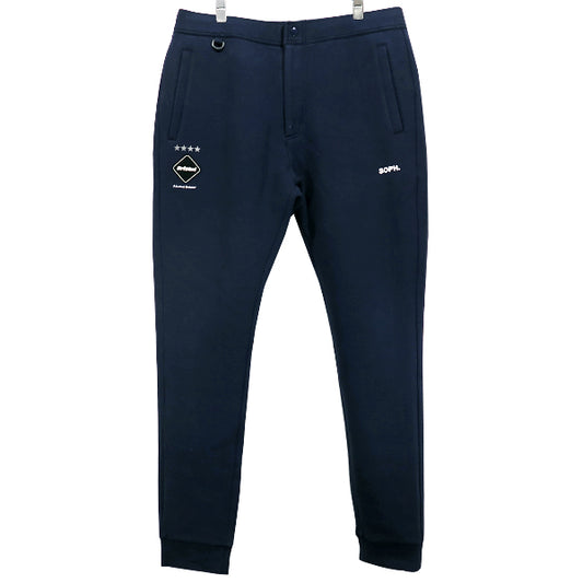 F.C.Real Bristol エフシーレアルブリストル 18AW SWEAT TRAINING PANT FCRB-189031 スウェット トレーニング パンツ ネイビー F.C.R.B. ボトムス