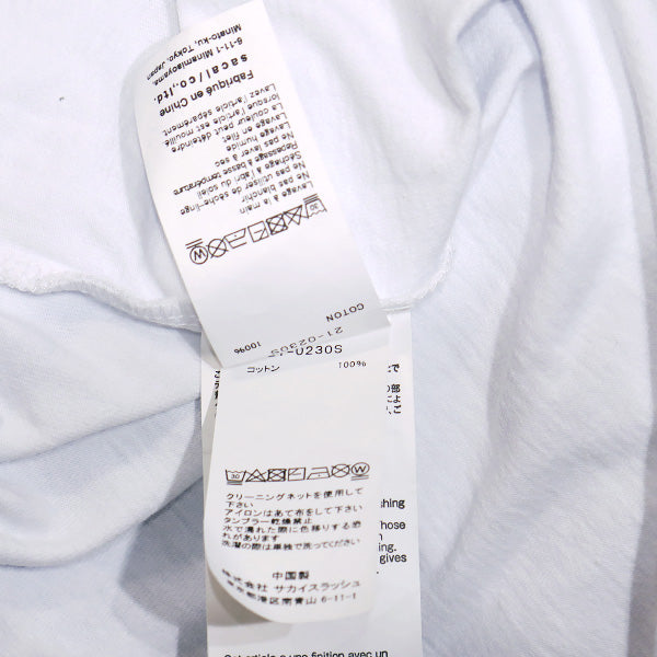 sacai サカイ Francois K. T-Shirt 21-0230S フランソワ・K World of