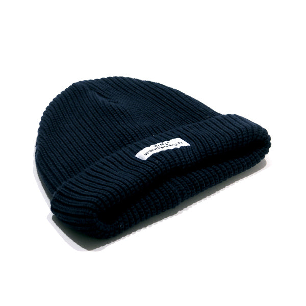 WTAPS ダブルタップス ニットキャップ 21SS BEANIE 02/BEANIE/COPO.COOLMAX 211MADT-HT02 ビーニー クールマックス ニット帽 帽子 ネイビー