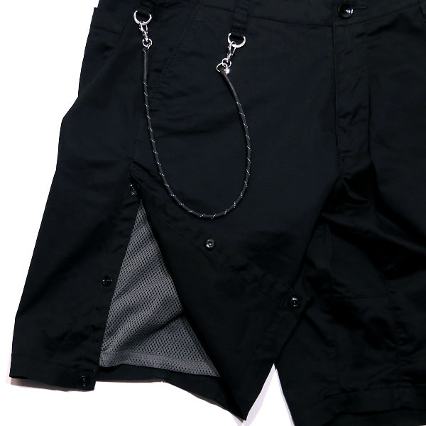 uniform experiment ユニフォームエクスペリメント 20SS VENTILATION SHORTS UE-200017 ベンチレーション ショーツ ブラック ハーフ ショート パンツ