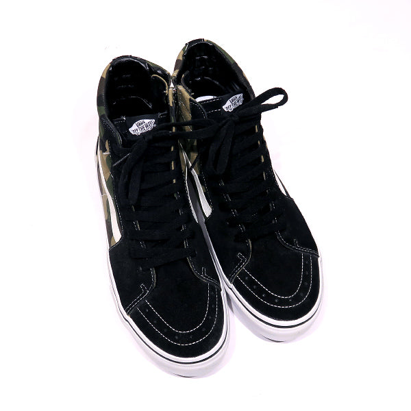 SOPHNET. ソフネット x VANS バンズ V38SOPHNET. SK8-HI SOPH-167158 サイドジップ カモフラージュ スケート ハイ ウッドランド ヴァンズ