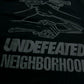 NEIGHBORHOOD ネイバーフッド x UNDEFEATED アンディフィーテッド 21SS NHUF-2/C-TEE.SS 211PCUFN-ST02S Tシャツ ブラック 黒