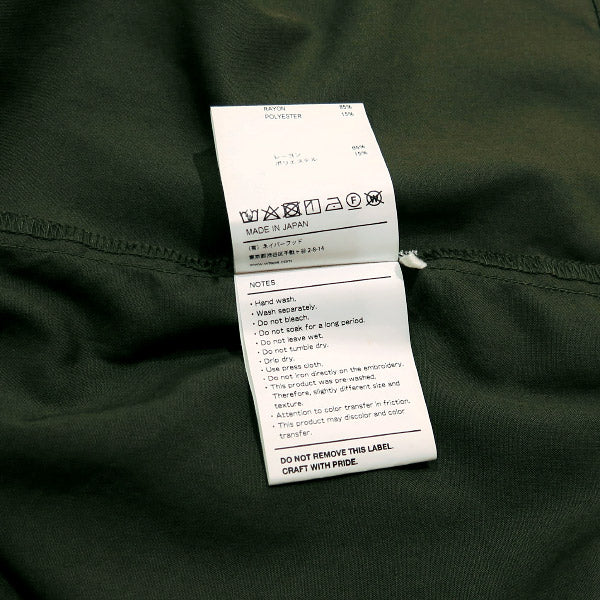 WTAPS ダブルタップス 20SS BUDS SS/SHIRT.RAPO.POPLIN 201BRDT-SHM05