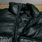 WIND AND SEA ウィンダンシー 22AW RAM LEATHER DOWN JACKET WDS-13TH-09 ラム レザー ダウン ジャケット ブラック アウター