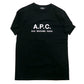 A.P.C. アーペーセー RUE MADAME T-SHIRT 25082-1-93301 クルーネック Tシャツ ブラック ショートスリーブ 半袖