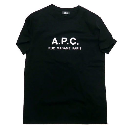 A.P.C. アーペーセー RUE MADAME T-SHIRT 25082-1-93301 クルーネック Tシャツ ブラック ショートスリーブ 半袖