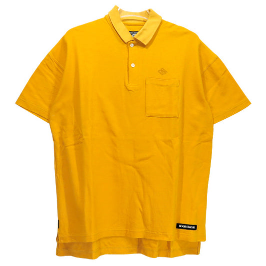 NEIGHBORHOOD ネイバーフッド 20SS LOGIC/C-POLO.SS 201HKNH-CSM01 ロジック ポロシャツ ゴールド ショートスリーブ 半袖