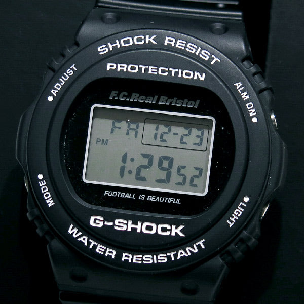 F.C.Real Bristol エフシーレアルブリストル x CASIO カシオ 22AW F.C.R.B. TEAM G-SHOCK FCRB-222118 チーム ジーショック ブラック 腕時計 ウォッチ