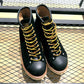 NEIGHBORHOOD ネイバーフッド 17AW MONKEY/CL-BOOTS 172MKNH-FW01 モンキー レザー ブーツ ブラック シューズ