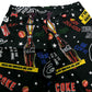 F.C.Real Bristol エフシーレアルブリストル 16AW Coca-Cola PRACTICE SHORTS FCRB-167110 コカ コーラ プラクティス ショーツ ブラック パンツ F.C.R.B.