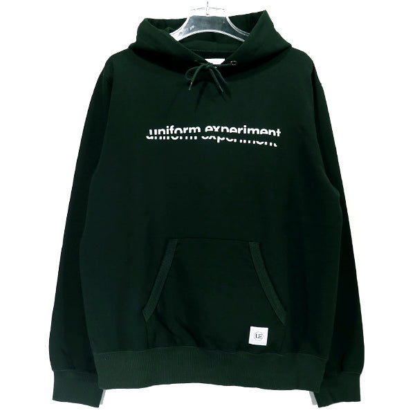 uniform experiment ユニフォームエクスペリメント 21AW SLASH GRAPHIC SWEAT HOODIE UE-212016 スラッシュ グラフィック フーディー パーカー グリーン