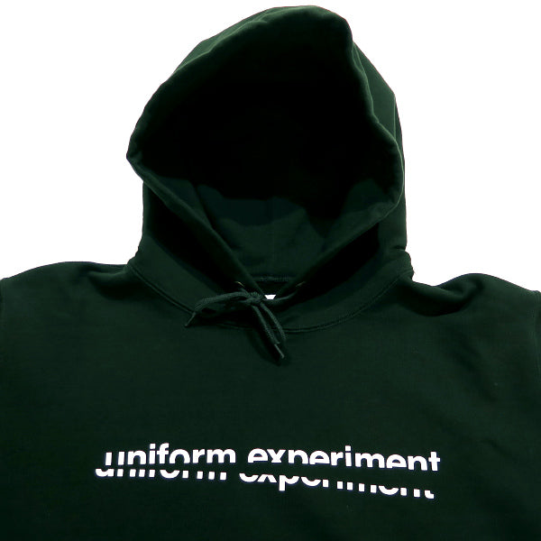 uniform experiment ユニフォームエクスペリメント 21AW SLASH GRAPHIC SWEAT HOODIE UE-212016 スラッシュ グラフィック フーディー パーカー グリーン