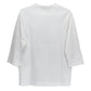 COMME des GARCONS SHIRT コムデギャルソン シャツ ドットプリントラグランスリーブカットソー S17101 七分袖 Tシャツ ホワイト カットソー