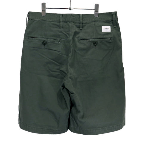 WTAPS ダブルタップス 21SS TUCK 02/SHORTS/COTTON.TWILL 211WVDT