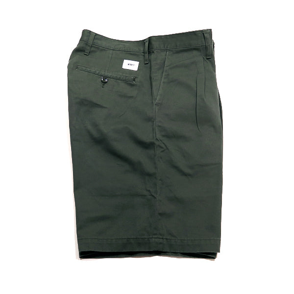 WTAPS ダブルタップス 21SS TUCK 02/SHORTS/COTTON.TWILL 211WVDT 