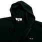 PLAY COMME des GARCONS プレイコムデギャルソン ジップ パーカー ZIP PARKA AZ-T254 AD2021/10 ブラック 黒