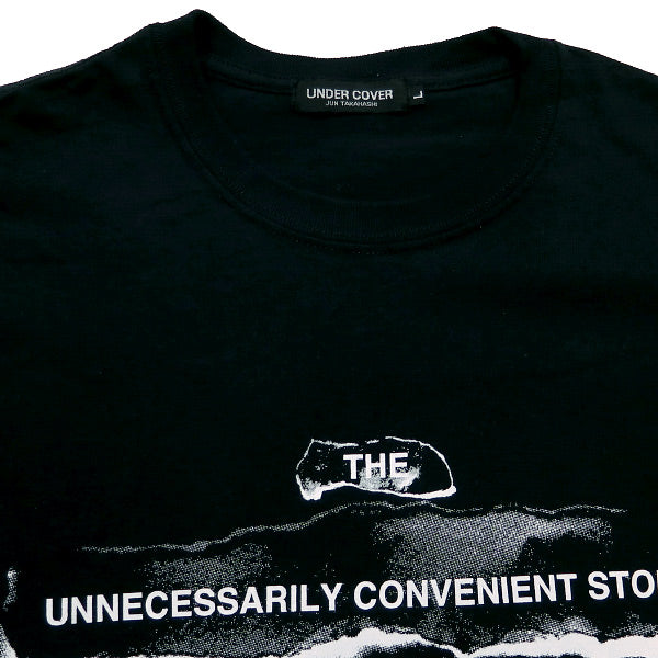 THE CONVENI ザ コンビニ × UNDERCOVER アンダーカバー MADSTORE THE UNNECESSARILY CONVENIENT STORE TEE マッドストア Tシャツ ブラック 黒