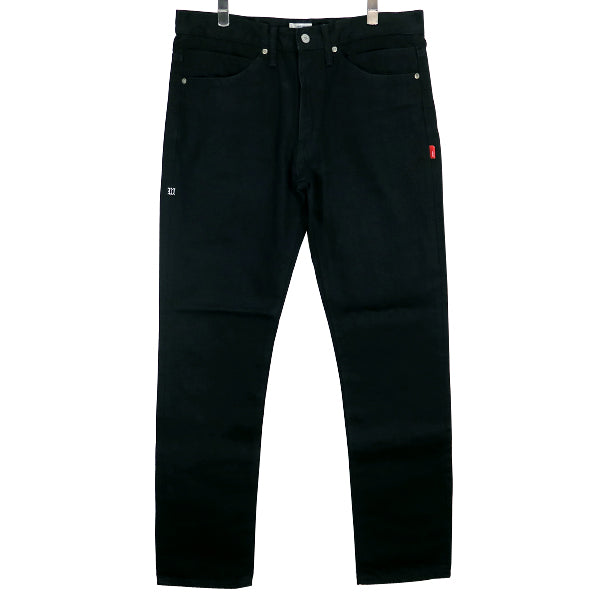 WTAPS ダブルタップス 12AW BLUES.VERY SKINNY/TROUSERS.COTTON.DENIM.RAW 122GWDT-PTM04 ブルース ベリー スキニー ロウ デニム パンツ ブラック