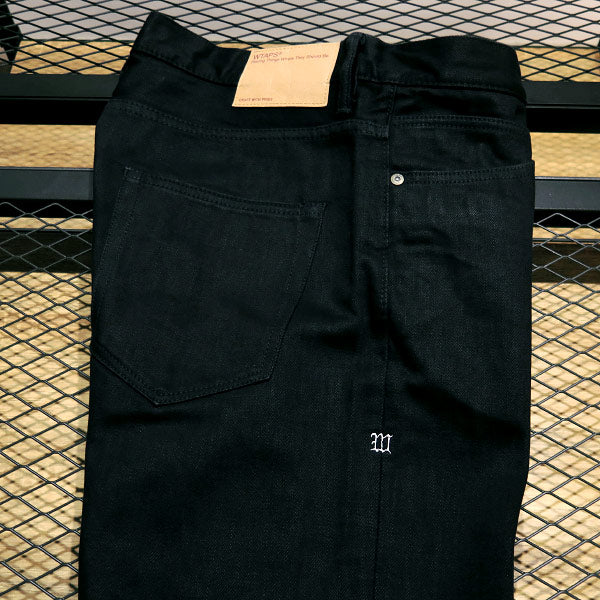 WTAPS ダブルタップス 12AW BLUES.VERY SKINNY/TROUSERS.COTTON.DENIM.RAW 122GWDT-PTM04 ブルース ベリー スキニー ロウ デニム パンツ ブラック