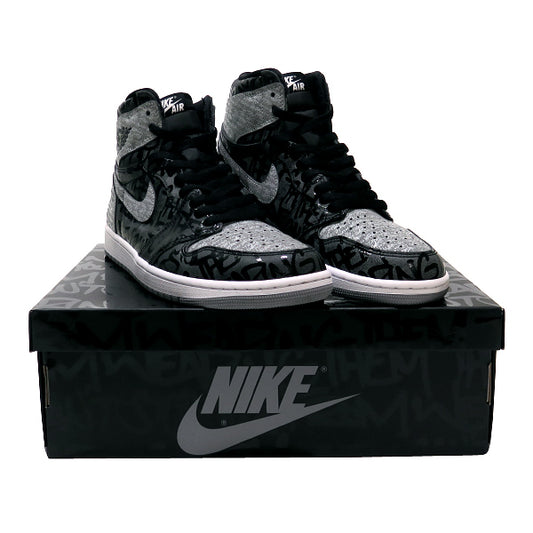 NIKE ナイキ AIR JORDAN 1 RETRO HIGH OG (REBELLIONAIRE) 555088 036 エア ジョーダン 1 レトロ ハイ オリジナル レベリオネア ブラック スニーカー