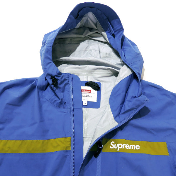 SUPREME シュプリーム 17SS TAPED SEAM JACKET テープド シーム ジャケット ブルー アウター ナイロンジャケット