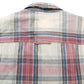 SUPREME シュプリーム マドラスチェック コットン ヘンプ ショートスリーブ ボタンダウン シャツ ベージュ レッド 赤 半袖