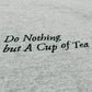 Do Nothing Congress ドゥー ナッシング コングレス x Champion チャンピオン Do Nothing but A Cup of Tea EMBR TEE 刺繍 Tシャツ グレー