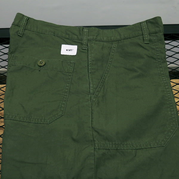 WTAPS ダブルタップス 20SS BUDS SHORTS/SHORTS.COTTON.RIPSTOP 201BRDT-PTM05 バッツ ショーツ コットン リップストップ オリーブドラブ ハーフパンツ