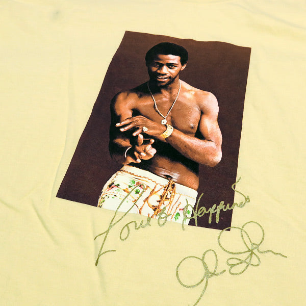 SUPREME シュプリーム 22SS AL GREEN TEE アル グリーン Tシャツ ペール イエロー ショートスリーブ 半袖