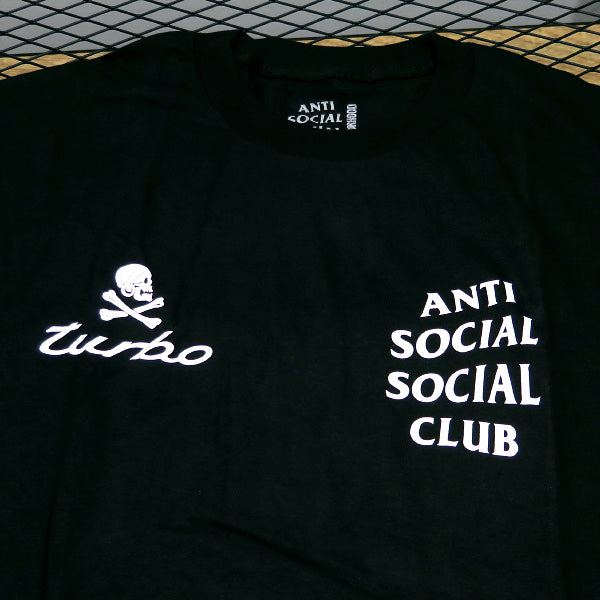 NEIGHBORHOOD ネイバーフッド × ANTI SOCIAL SOCIAL CLUB アンチソーシャルソーシャルクラブ 18SS ASSC.TURBO/C-TEE.SS 181GEASN-STM01S Tシャツ