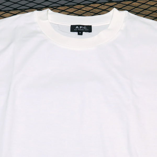 A.P.C. アーペーセー PACK TEE 2522-1-9031 パック Tシャツ ホワイト ショートスリーブ 半袖