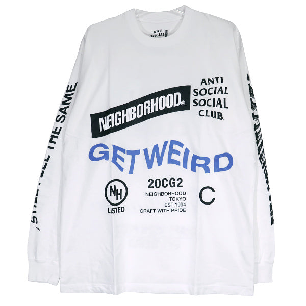 NEIGHBORHOOD ネイバーフッド x Anti Social Social Club アンチソーシャルソーシャルクラブ 20AW ASSC-2/C-TEE.LS ロングスリーブ Tシャツ ロンT