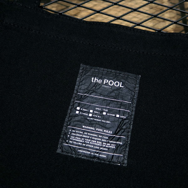 the POOL aoyama ザ プール アオヤマ POOL BAR TOTE BAG プール バー トート バッグ ブラック