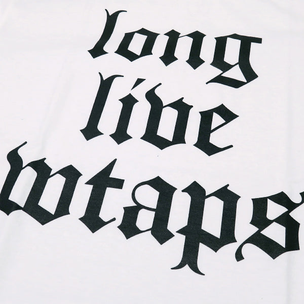 WTAPS ダブルタップス 22SS LLW/SS/COTTON 221ATDT-STM08S LONG LIVE 